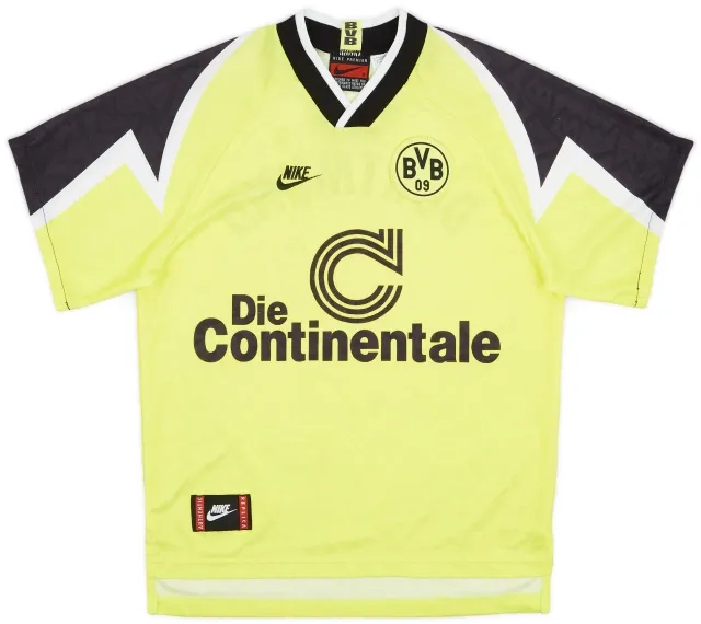 Nike 1995-96 Borussia Dortmund Home Shirt - 8/10 - (S)