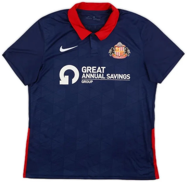 Nike 2020-21 Sunderland Away Shirt - 9/10 - (L)