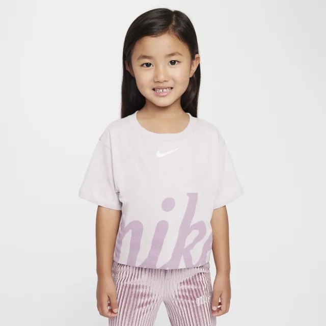Nike Toddler Cosy Graphic T-Shirt - Purple - Cotton