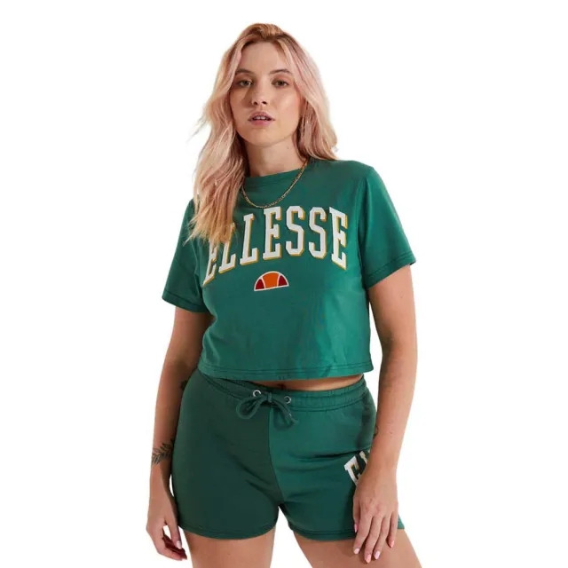 Ellesse Mondo Cropped Short Sleeve T-shirt