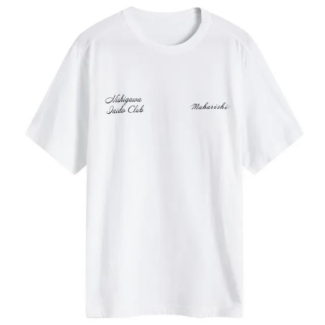 Maharishi Men's Kamon T-Shirt White