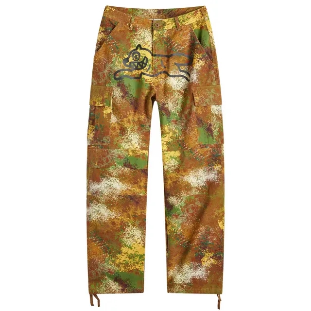 ICECREAM Men's Running Dog Cargo Pant Camo
