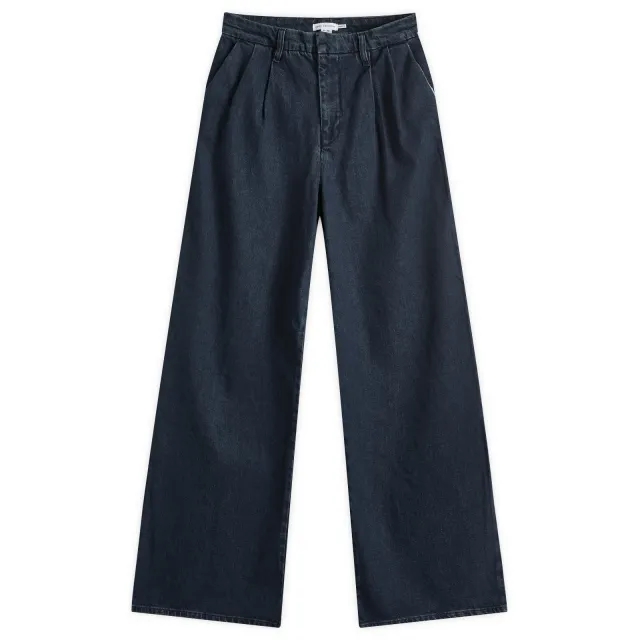 Good American Women's 90's Pleated Trouser Indigo