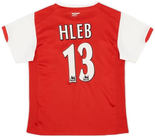 Nike 2006-08 Arsenal Home Shirt Hleb #13 - 8/10 - (6-7 Years)