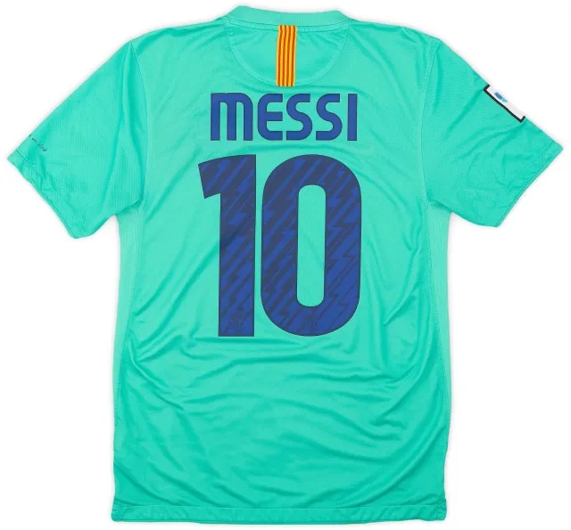Nike 2010-11 Barcelona Away Shirt Messi #10 - 9/10 - (S)