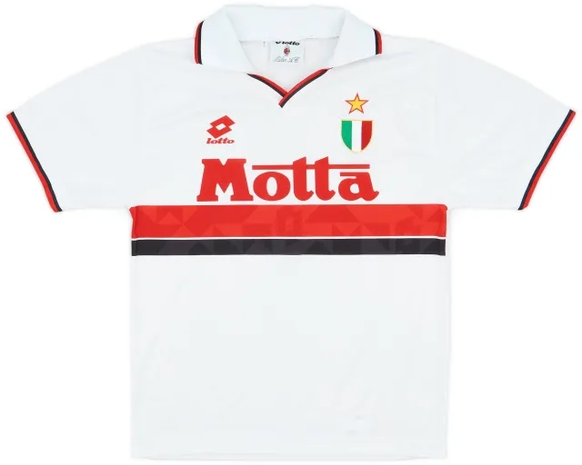 Lotto 1993-94 AC Milan Away Shirt - 8/10 - (S)