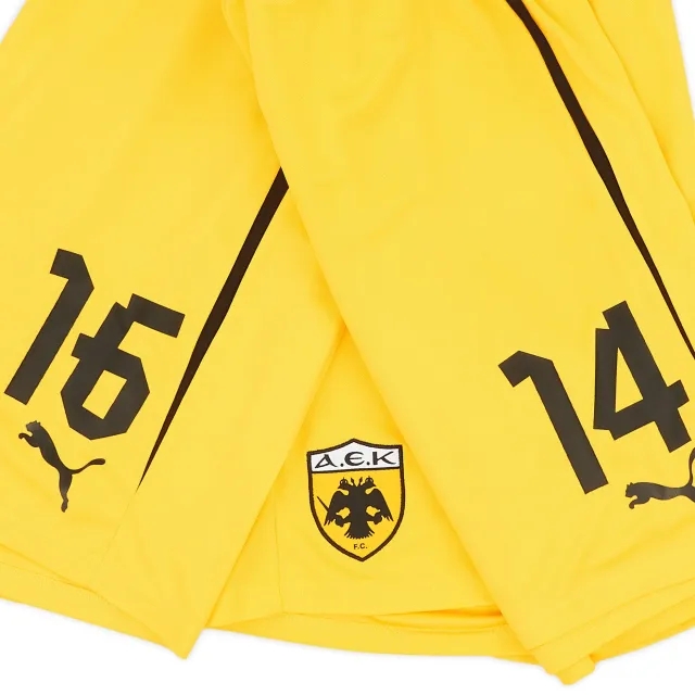Puma 2012-13 AEK Athens Away Shorts # - 9/10 - (L)