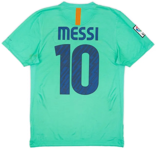 Nike 2010-11 Barcelona Away Shirt Messi #10 - 8/10 - (S)