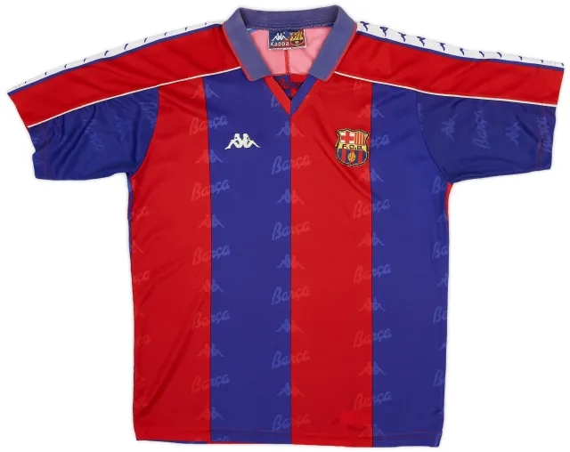 Kappa 1992-95 Barcelona Home Shirt - 6/10 - (M)