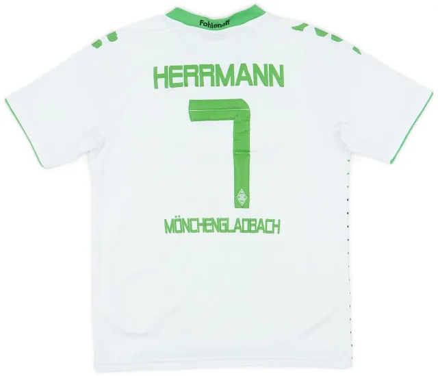Kappa 2013-14 Borussia Monchengladbach Home Shirt Herrmann #7 - 6/10 - (M.Boys)