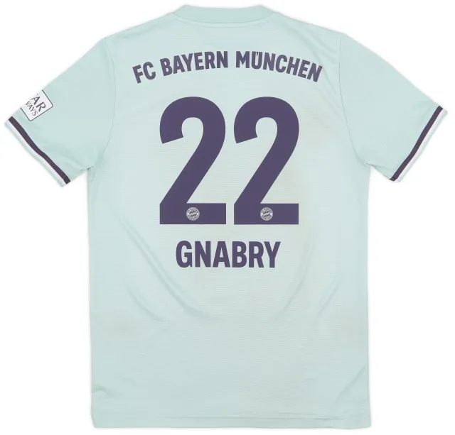 adidas 2018-19 Bayern Munich Away Shirt Gnabry #22 - 7/10 - (M)
