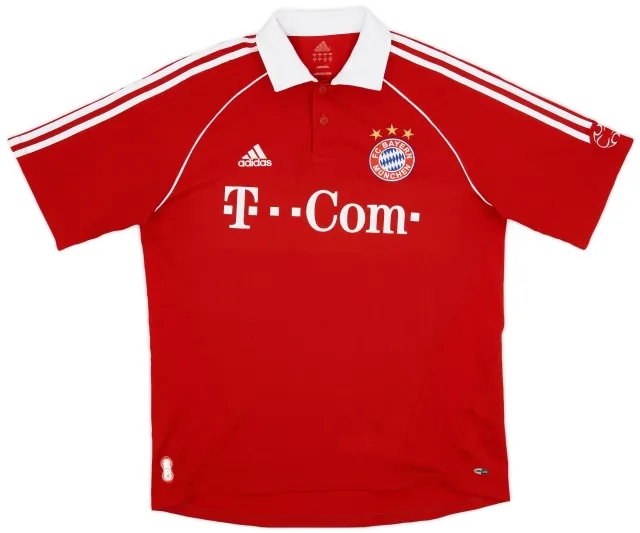 adidas 2006-07 Bayern Munich Home Shirt - 8/10 - (L)
