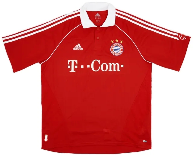 adidas 2006-07 Bayern Munich Home Shirt - 9/10 - (XL)