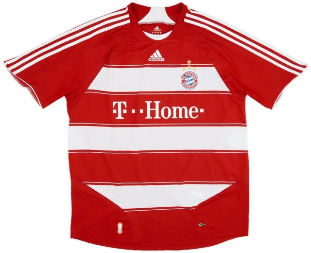 adidas 2008-09 Bayern Munich Home Shirt - 7/10 - (XL)
