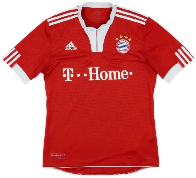 adidas 2009-10 Bayern Munich Home Shirt - 5/10 - (M)
