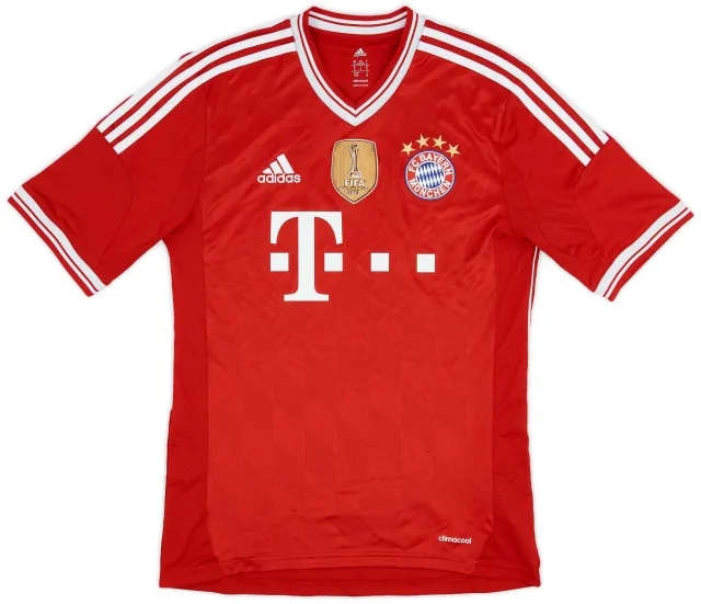 adidas 2013-14 Bayern Munich Home Shirt - 9/10 - (S)