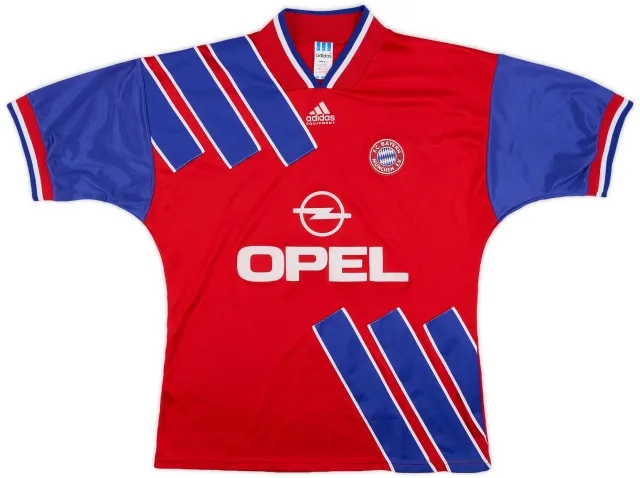 adidas 1993-95 Bayern Munich Home Shirt - 8/10 - (L)