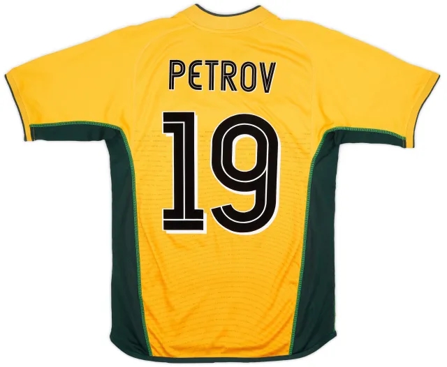 Umbro 2002-03 Celtic Away Shirt Petrov #19 - 7/10 - (S)