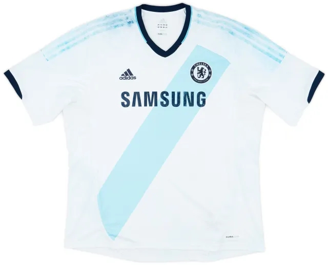 adidas 2012-13 Chelsea Away Shirt - 3/10 - (XXL)
