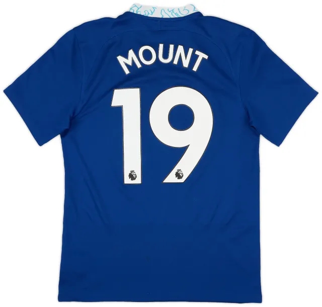 Nike 2022-23 Chelsea Home Shirt Mount #19 - 6/10 - (S)