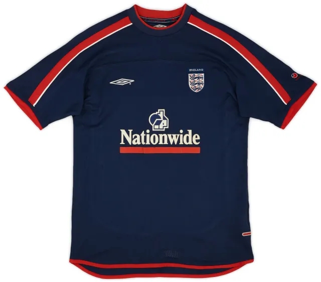 2001-2002 England Umbro Training Shirt - 6/10 - (L)