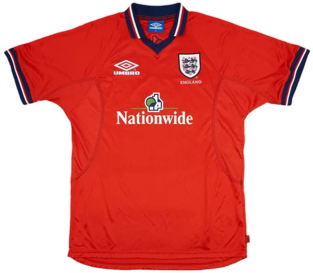 1998-99 England Umbro Training Shirt - 8/10 - (XL)