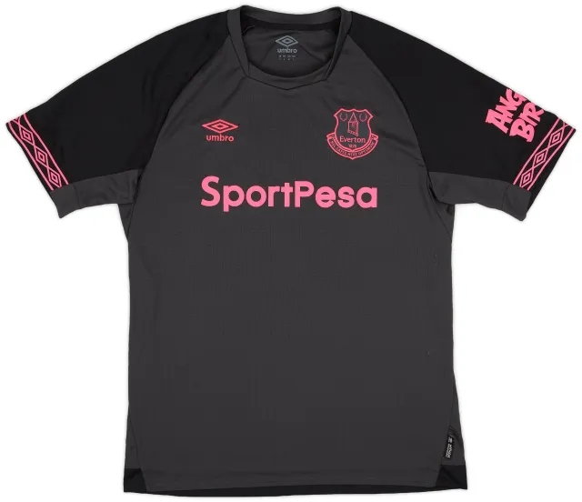 Umbro 2018-19 Everton Away Shirt - 8/10 - (L)