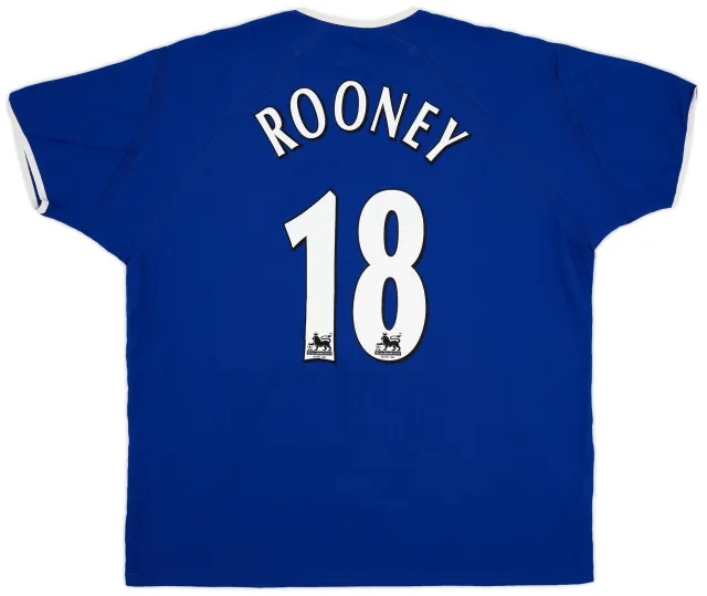 Puma 2003-04 Everton Home Shirt Rooney #18 - 7/10 - (XXL)