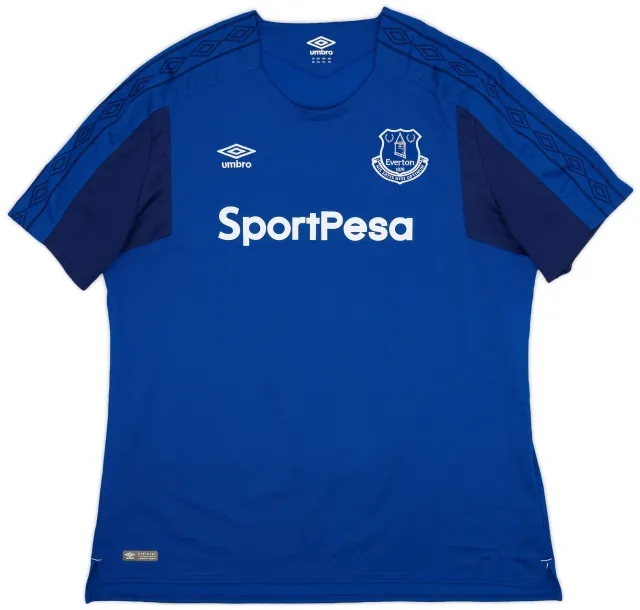 Umbro 2017-18 Everton Home Shirt - 9/10 - (3XL)