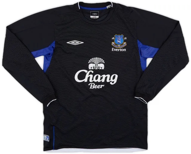 Umbro 2004-05 Everton Third L/S Shirt - 8/10 - (S)