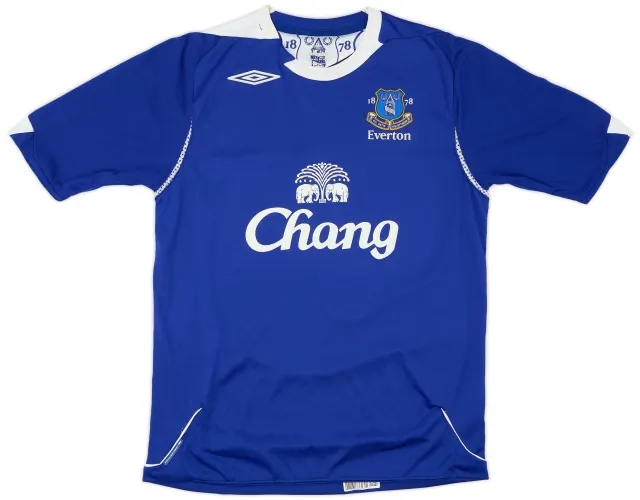 Umbro 2006-07 Everton Home Shirt - 7/10 - (S)