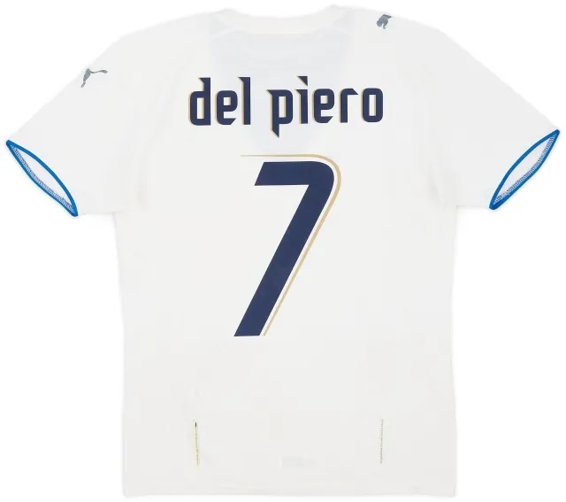 Puma 2006 Italy Away Shirt Del Piero #7 - 5/10 - (M)