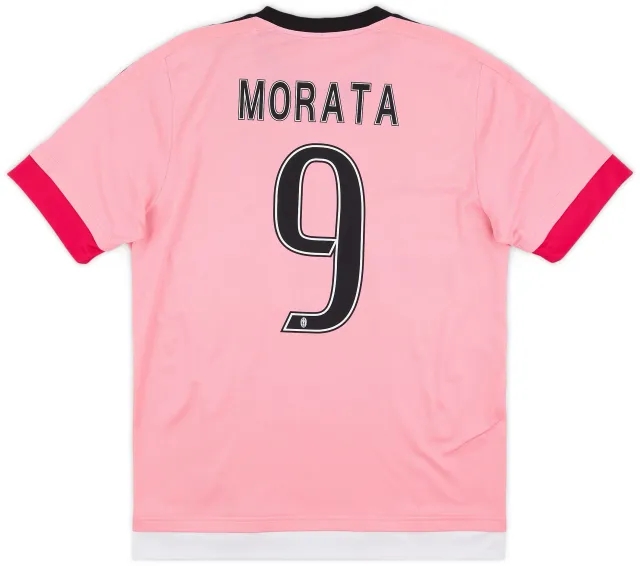 adidas 2015-16 Juventus Away Shirt Morata #9 - 6/10 - (M)
