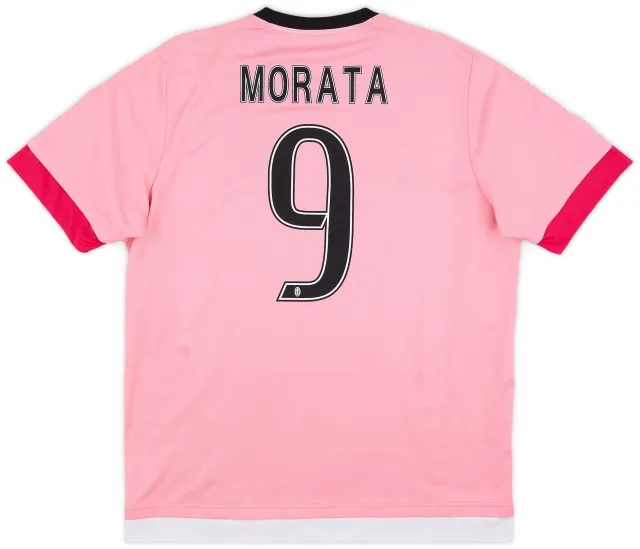 adidas 2015-16 Juventus Away Shirt Morata #9 - 7/10 - (XL)