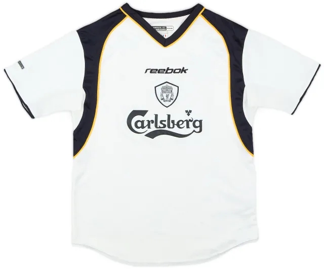 Reebok 2001-03 Liverpool Away Shirt - 7/10 - (L.Boys)