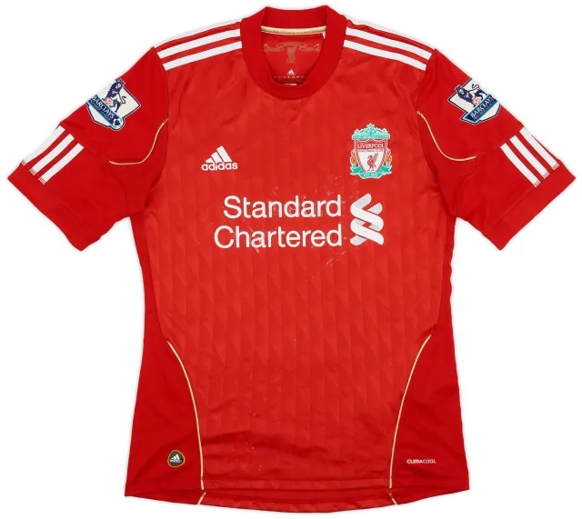 adidas 2010-12 Liverpool Home Shirt - 4/10 - (S)