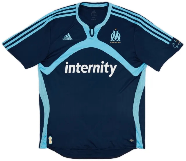 adidas 2006-07 Olympique Marseille Third Shirt - 6/10 - (XL)