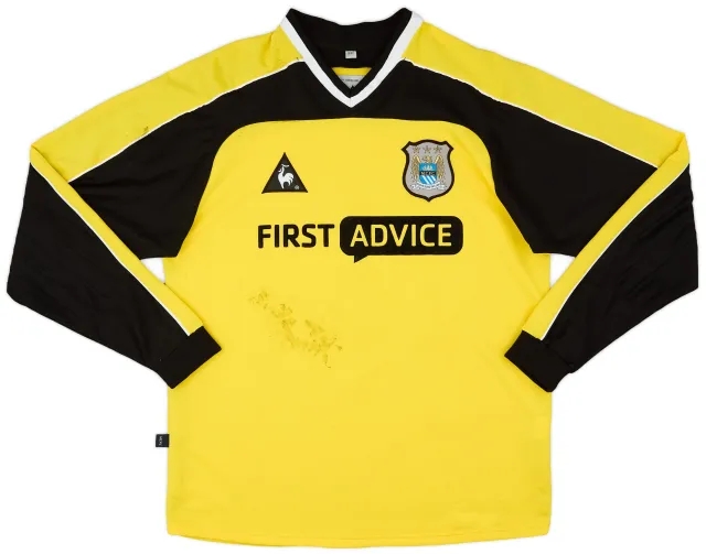 LeCoqSportif 2002-03 Manchester City GK Shirt - 4/10 - (M)