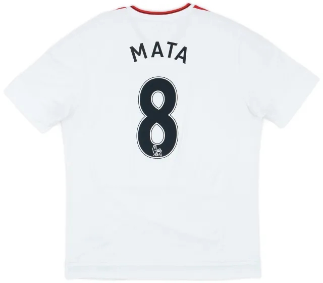 adidas 2015-16 Manchester United Away Shirt Mata #8 - 8/10 - (L)