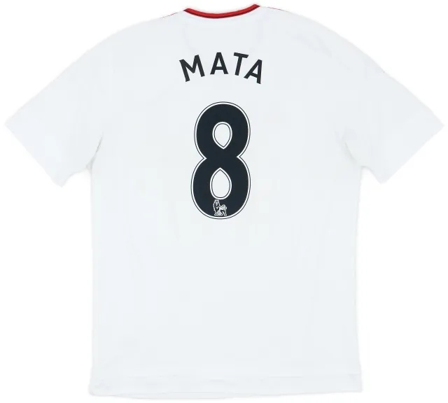 adidas 2015-16 Manchester United Away Shirt Mata #8 - 7/10 - (L)
