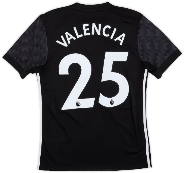 adidas 2017-18 Manchester United Away Shirt Valencia #25 - 8/10 - (S)