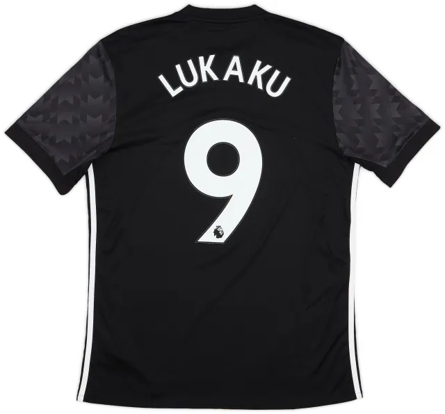 adidas 2017-18 Manchester United Away Shirt Lukaku #9 - 9/10 - (M)