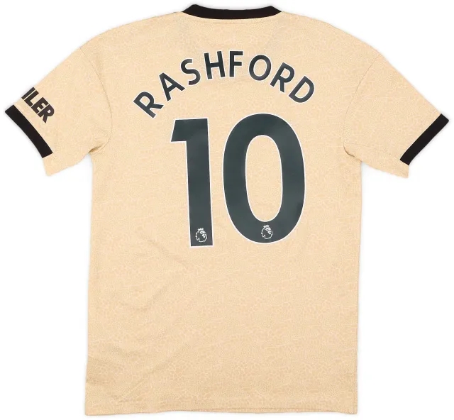 adidas 2019-20 Manchester United Away Shirt Rashford #10 - 10/10 - (S)