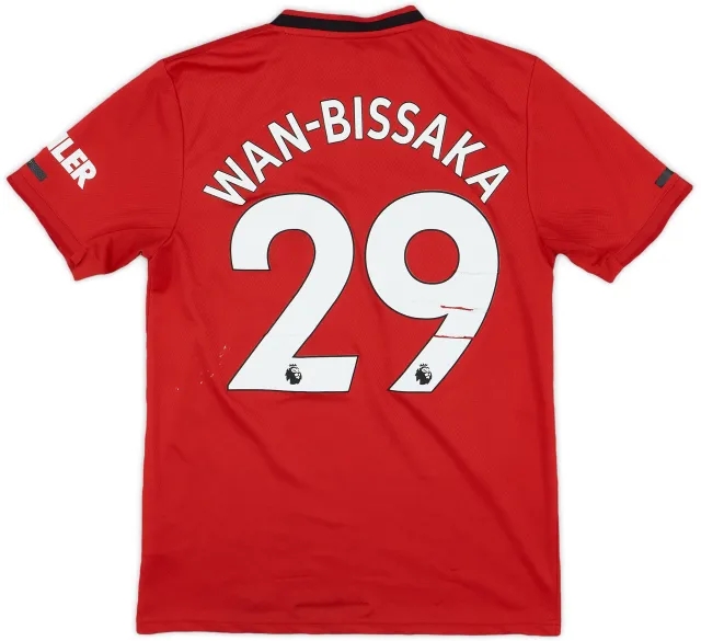 adidas 2019-20 Manchester United Home Shirt Wan-Bissaka #29 - 4/10 - (S)