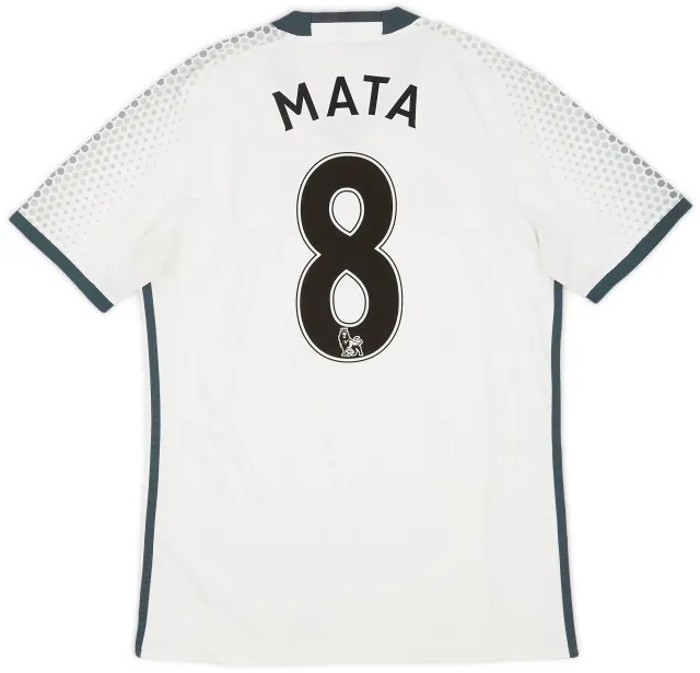 adidas 2016-17 Manchester United Third Shirt Mata #8 - 8/10 - (S)