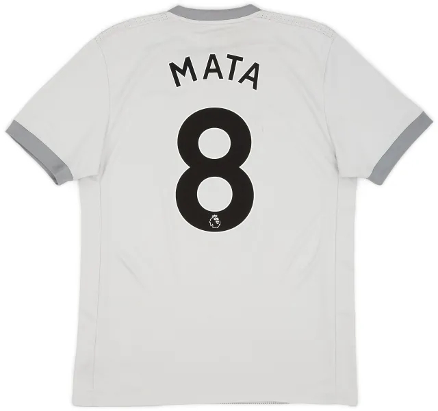 adidas 2017-18 Manchester United Third Shirt Mata #8 - 8/10 - (M)