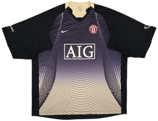 2007-08 Manchester United Nike Training Shirt - 7/10 - (XXL)
