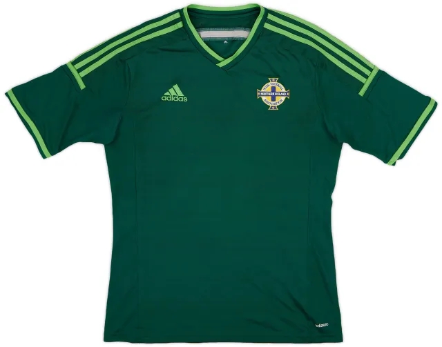 adidas 2014 Northern Ireland Home Shirt - 8/10 - (M)