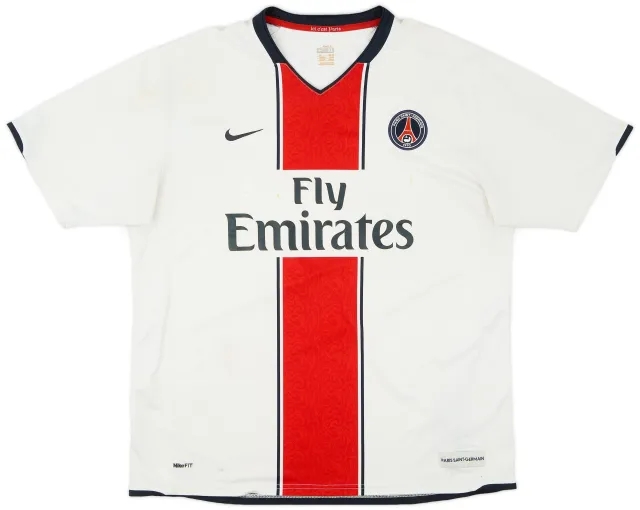 Nike 2007-08 Paris Saint-Germain Away Shirt - 6/10 - (XL)