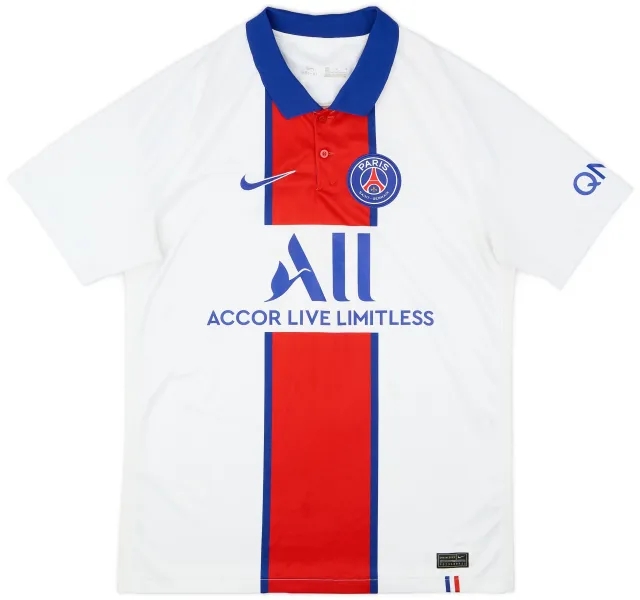 Nike 2020-21 Paris Saint-Germain Away Shirt - 8/10 - (M)